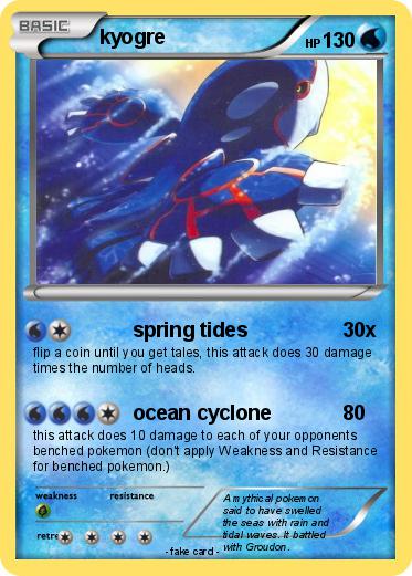 Pokemon kyogre