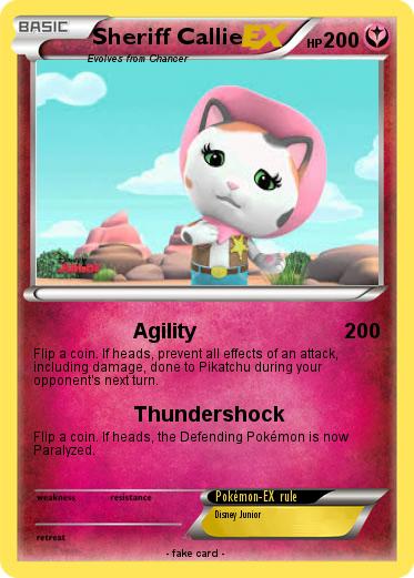 Pokemon Sheriff Callie