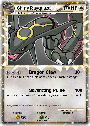 Pokemon Shiny Rayquaza