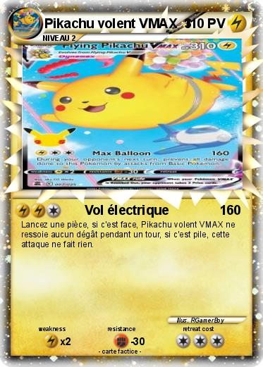 Pokemon Pikachu volent VMAX  3