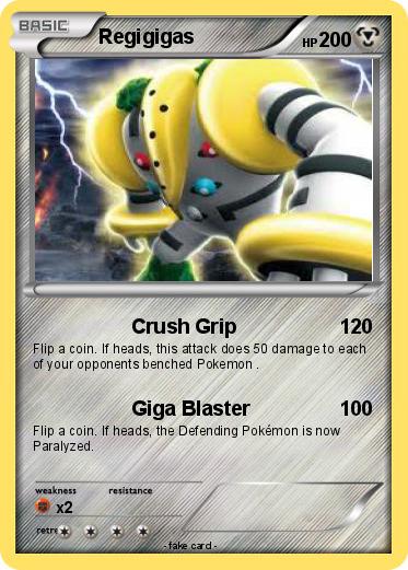 Pokemon Regigigas