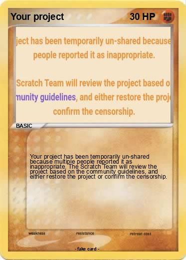 Pokemon Your project