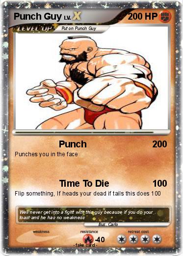 Pokemon Punch Guy