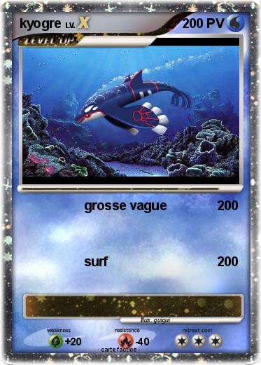 Pokemon kyogre