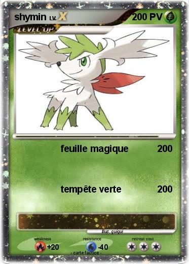 Pokemon shymin