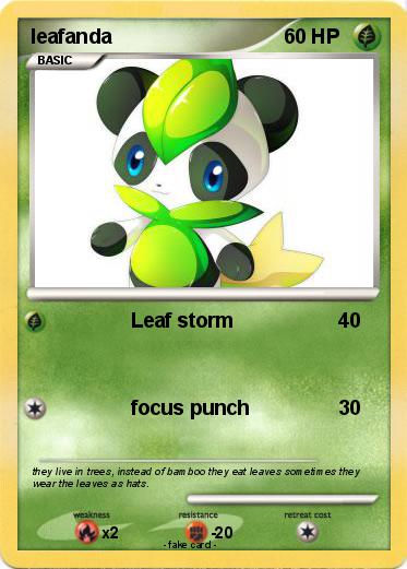Pokemon leafanda
