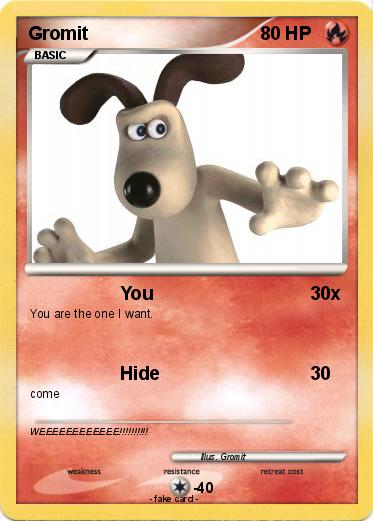 Pokemon Gromit