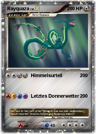 Pokemon Rayquaza