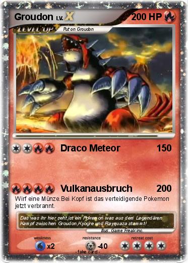 Pokemon Groudon