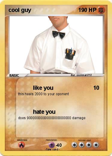 Pokemon cool guy