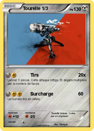 Pokemon Tourelle 1/3