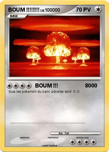 Pokemon BOUM !!!!!!!!
