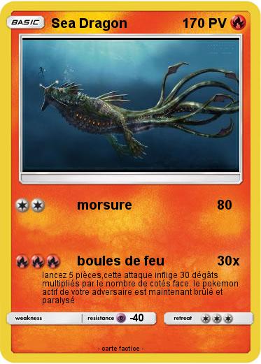 Pokemon Sea Dragon