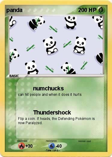 Pokemon panda