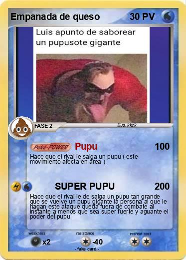 Pokemon Empanada de queso