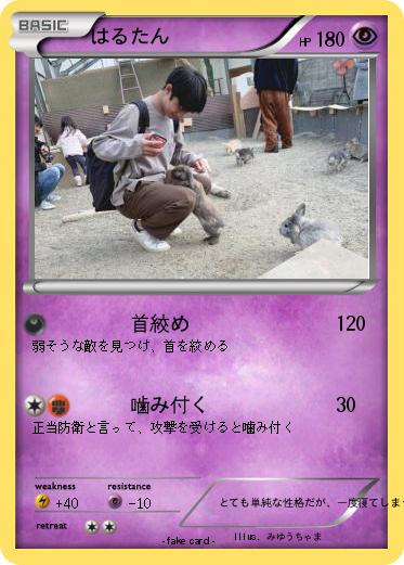 Pokemon はるたん