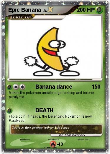 Pokemon Epic Banana