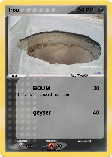 Pokemon trou