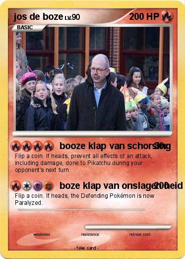 Pokemon jos de boze