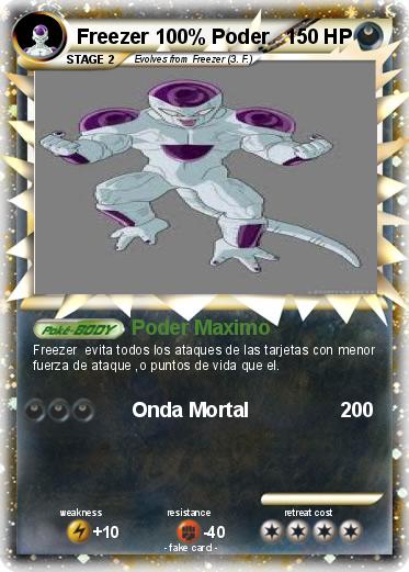 Pokemon Freezer 100% Poder