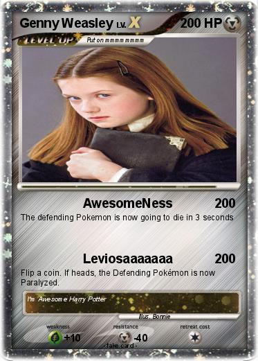 Pokemon Genny Weasley