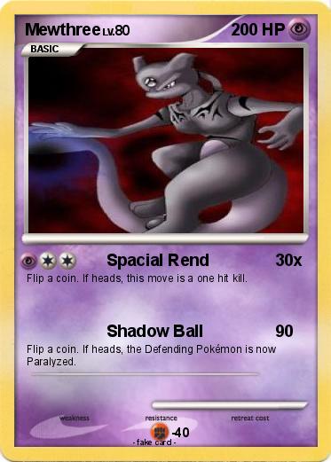 Pokemon Mewthree
