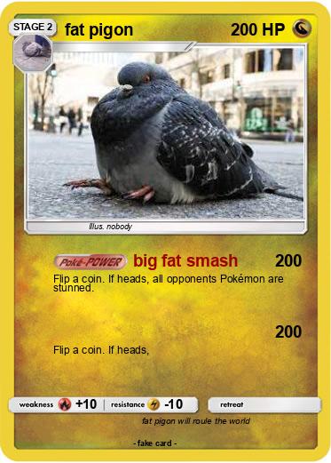 Pokemon fat pigon