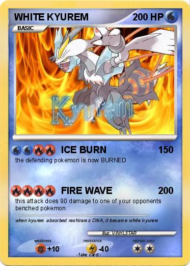 Pokemon WHITE KYUREM