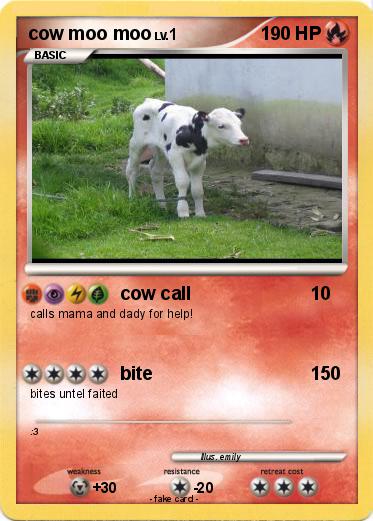 Pokemon cow moo moo