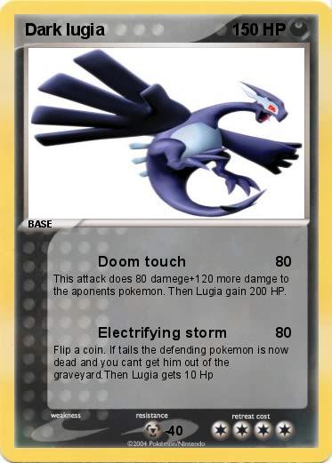 Pokemon Dark lugia