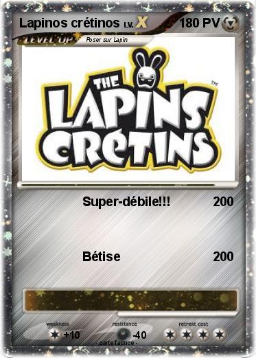 Pokemon Lapinos crétinos