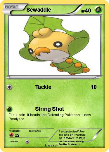 Pokemon Sewaddle
