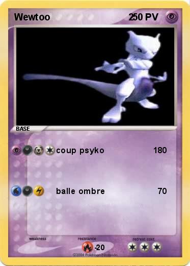 Pokemon Wewtoo                              2