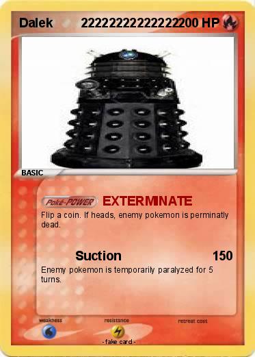 Pokemon Dalek        22222222222222