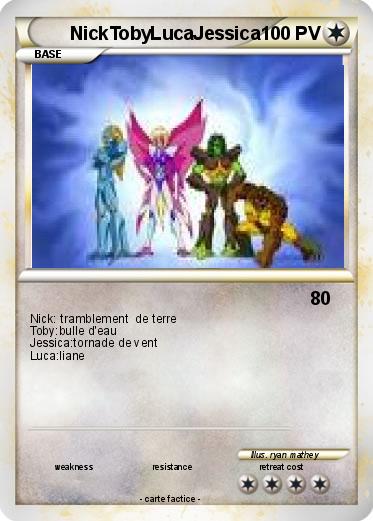 Pokemon NickTobyLucaJessica