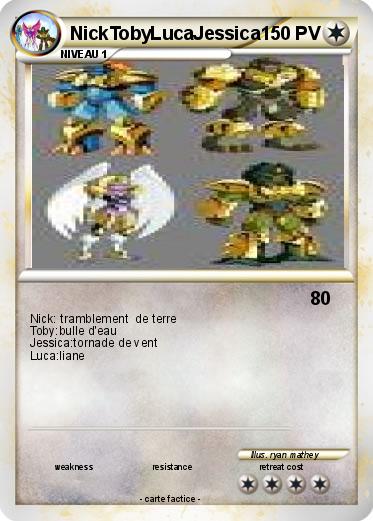Pokemon NickTobyLucaJessica