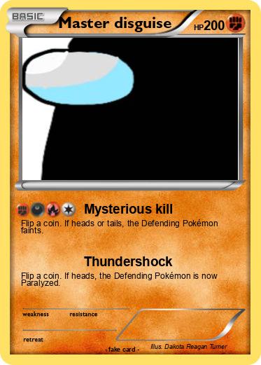 Pokemon Master disguise