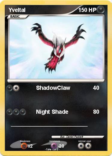 Pokemon Yveltal
