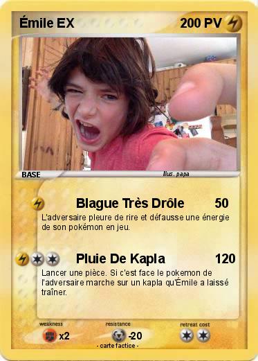 Pokemon Émile EX