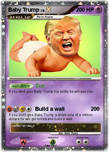 Pokemon Baby Trump