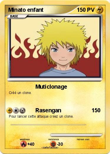 Pokemon Minato enfant