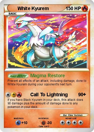 Pokemon White Kyurem
