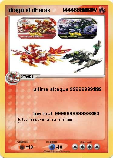 Pokemon drago et dharak        9999999999