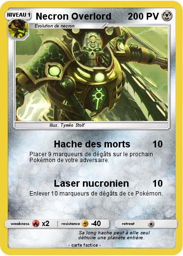 Pokemon Necron Overlord