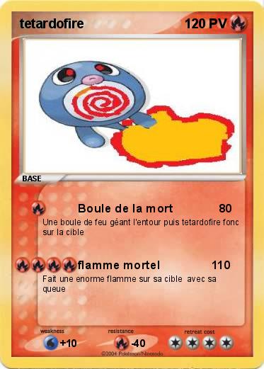 Pokemon tetardofire