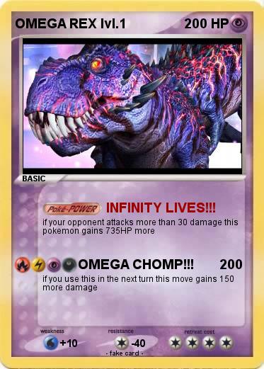 Pokemon OMEGA REX lvl.1
