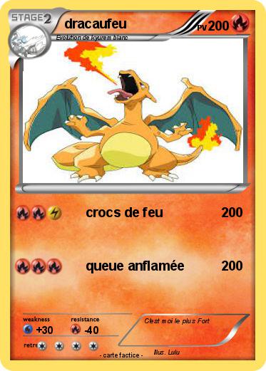 Pokemon dracaufeu