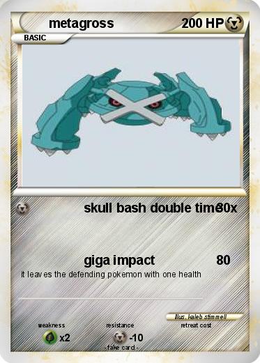 Pokemon metagross