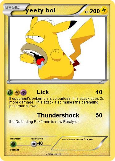 Pokemon yeety boi