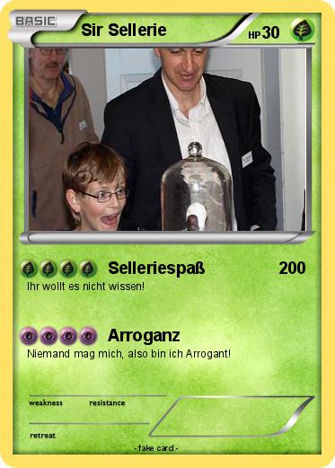 Pokemon Sir Sellerie